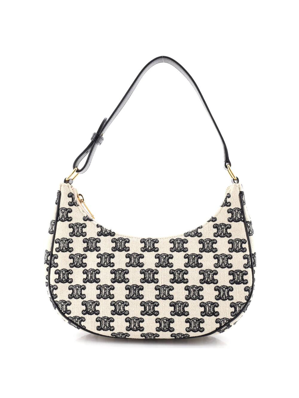 Celine Ava Bag Triomphe Canvas Small #377439C15B